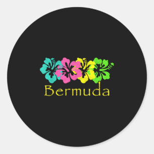 Adesivo Bermuda Tropical Beach _ Surf das Bermudas