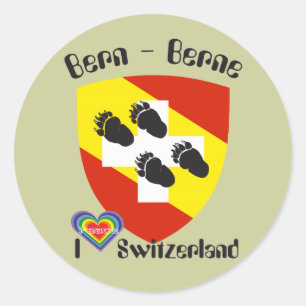 Adesivo Berna de Berna De Berna Bärn Suíça Suisse