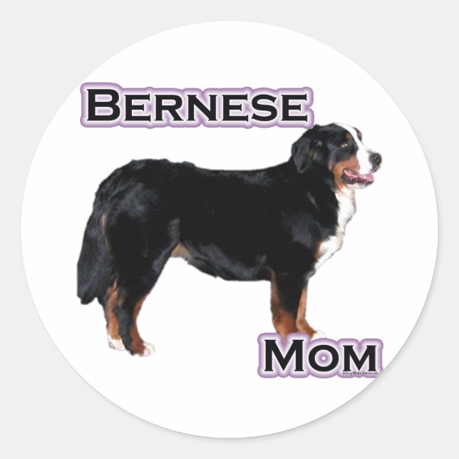 Adesivo Bernese Mãe 4 - Sticker (Frente)