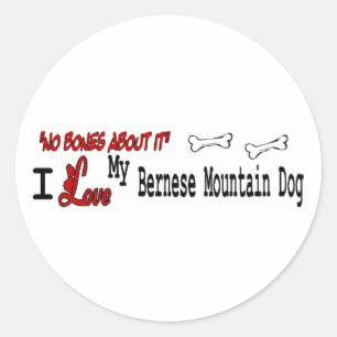 Adesivo Bernese Mountain Dog (I Love) Sticker