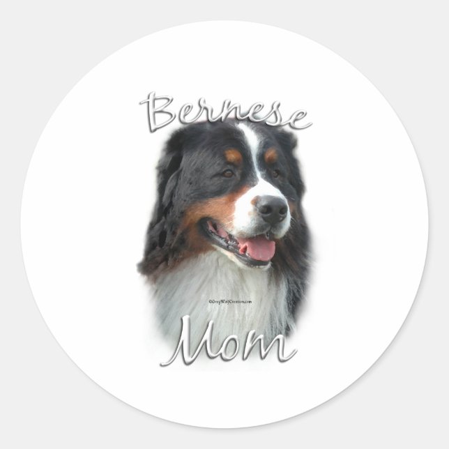 Adesivo Bernese Mountain Dog Mãe 2 (Frente)