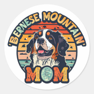 Adesivo Bernese Mountain Mãe: Onde o amor e o estilo colid