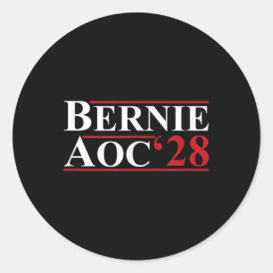 Adesivo Bernie Aoc 2028 Bernie Sanders Alexandria Cortez P