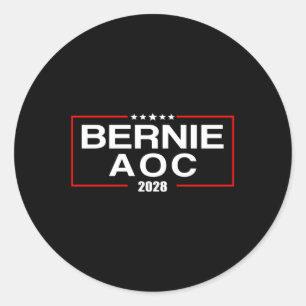 Adesivo Bernie Aoc 2028 Bernie Sanders Alexandria Cortez P