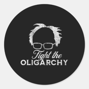 Adesivo Bernie Aoc 2028 Luta Contra Oligarchy Bernie Sande