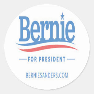Adesivo Bernie Para O Logotipo Presidente