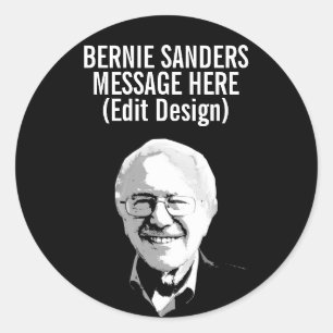 Adesivo Bernie Sanders Personalizado