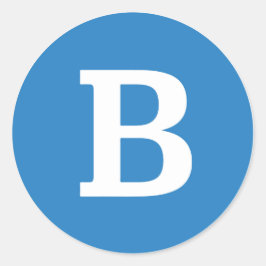 Adesivo Bernie Sanders Round "B" Sticker