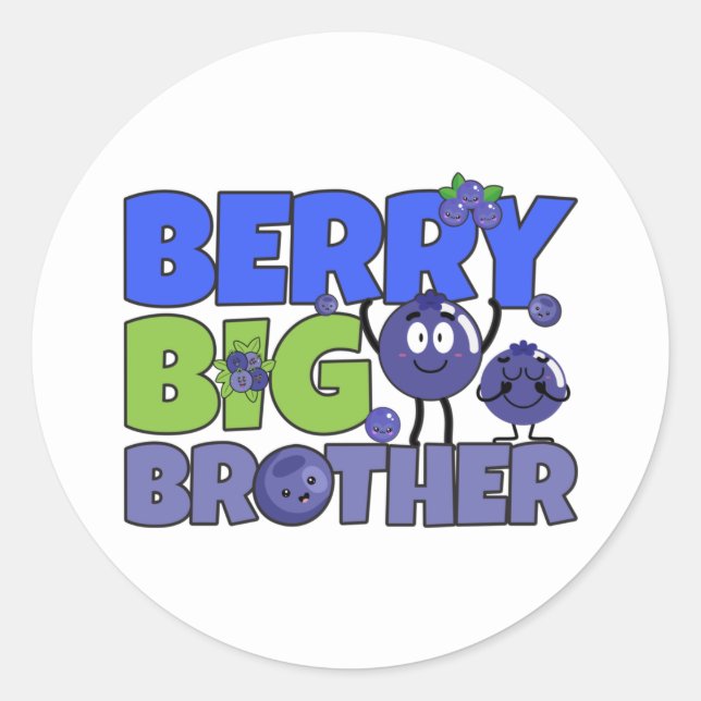 Adesivo Berry Big Brother - Toque de mirtilo Sibel (Frente)