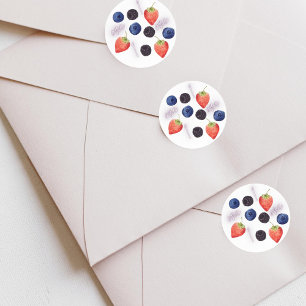 Adesivo Berry First   PRIMEIRO ANIVERSARIO   Mistura de be