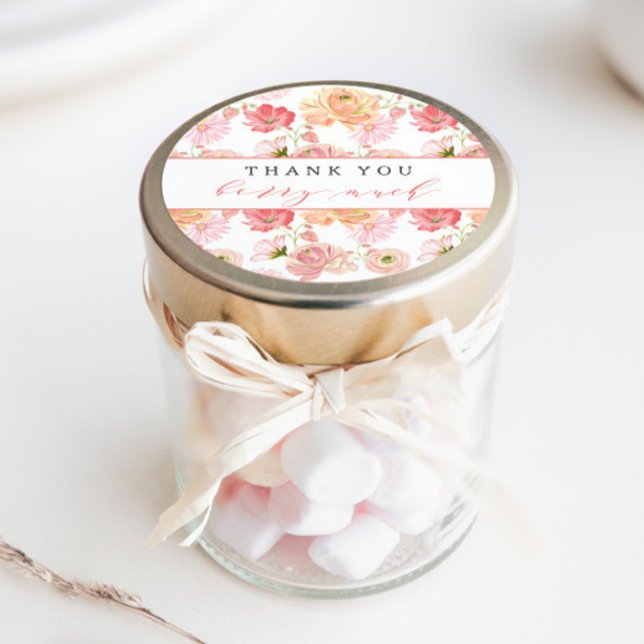 Adesivo Berry First Strawberry Summer Obrigado (Criador carregado)