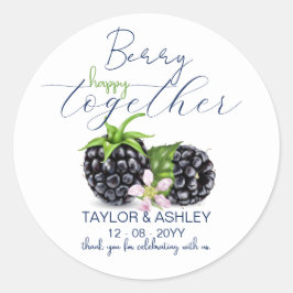 Adesivo Berry Happy Together Blackberry | Wedding