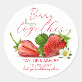 Adesivo Berry Happy Together Wedding