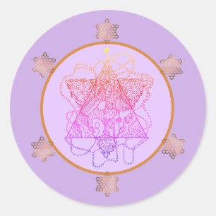 Adesivo Berry Magen David Star