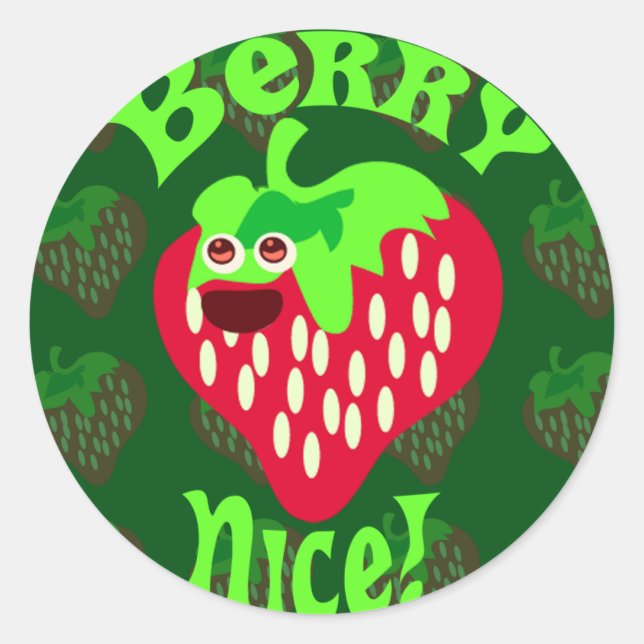 Adesivo Berry Nice! (Frente)