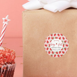 Adesivo Berry, Primeiro Partido do primeiro aniversario de