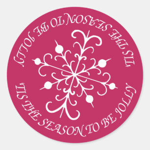 Adesivo Berry Snowflake Stickers