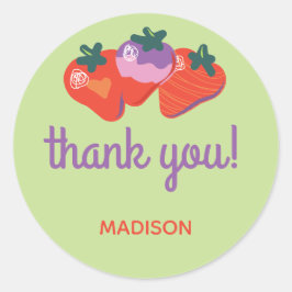 Adesivo Berry Special Strawberry Aniversário - Kiwi