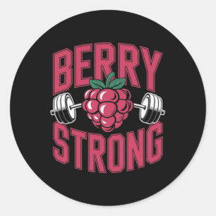 Adesivo Berry Strong - Edifício de porcos para levantament
