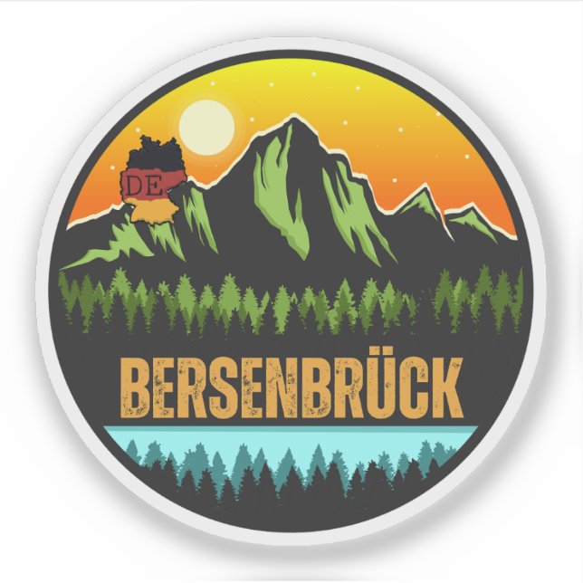 Adesivo Bersenbrück, Alemanha (Frente)