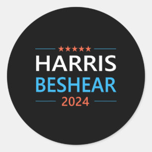 Adesivo Beshear 2024 Para O Presidente Patriótico Kamala D