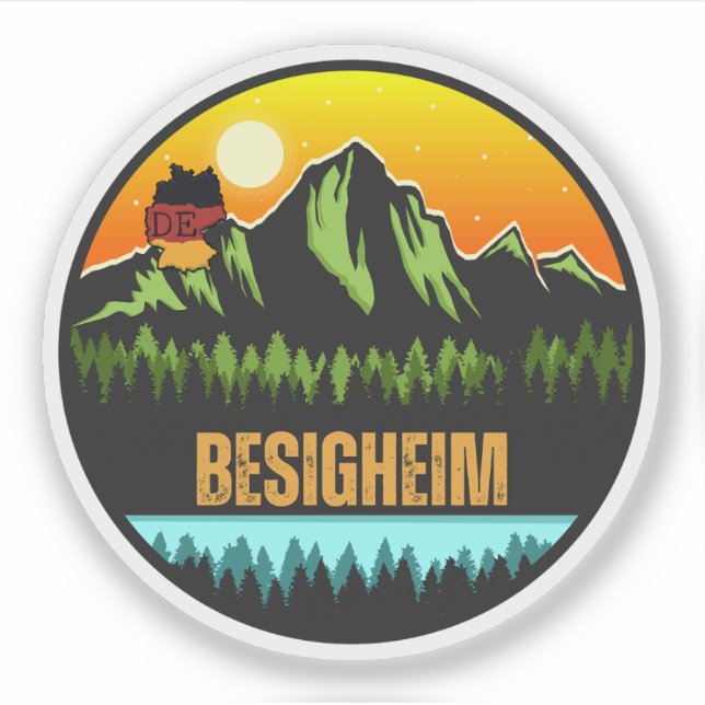 Adesivo Besigheim, Alemanha (Frente)