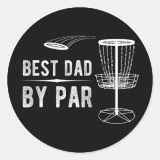 Adesivo Best Dad By Par Disc Golf _2 