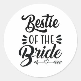 Adesivo Bestie Da Família Noiva Festa de casamento Bridal