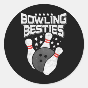 Adesivo Besties de boliche