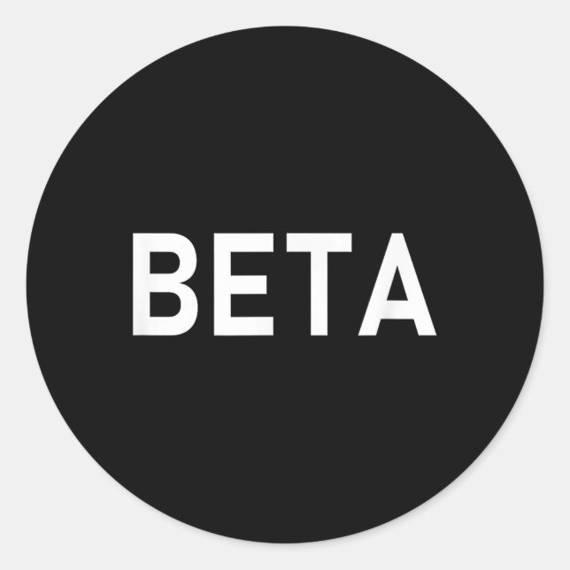 Adesivo Beta Submissivo (Frente)