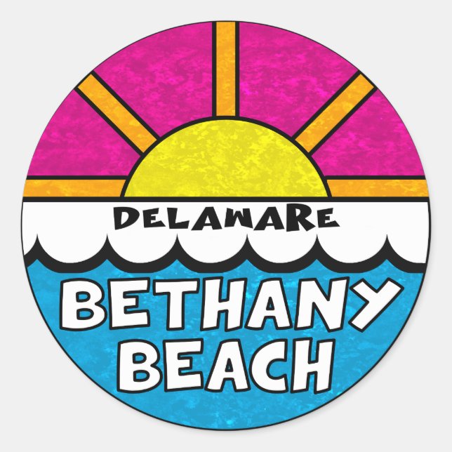 Adesivo Bethany Beach Delaware (Frente)