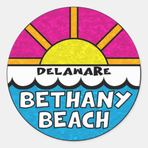 Adesivo Bethany Beach Delaware