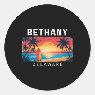 Adesivo Bethany Beach Delaware Homens Mulheres Surfe