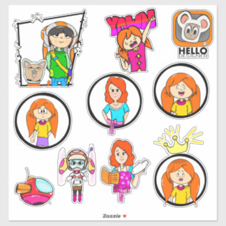Adesivo Betsy Blue Sticker set 2