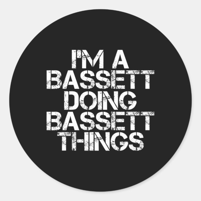 Adesivo Bett Funny Surname Family Tree Birthday Reunion Gi (Frente)