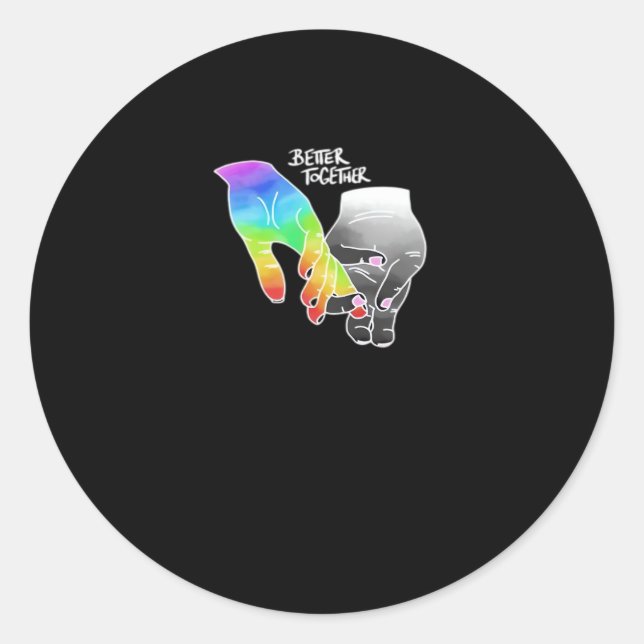 Adesivo Better Together Minimal Design  (Frente)