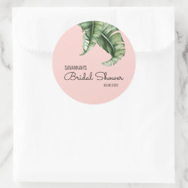 Adesivo Beverly Colinas Pink & Green Chá de panela Favor