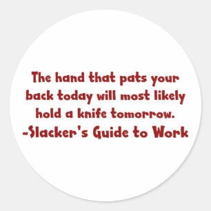 Adesivo Beware das pessoas que patting o no (2) traseiro