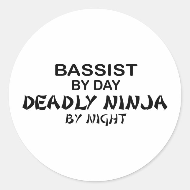 Adesivo Bhelp Deadly Ninja por Noite (Frente)