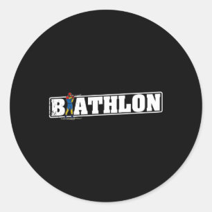 Adesivo Biathlon Ski Skier Cross-country Ski Trail 5