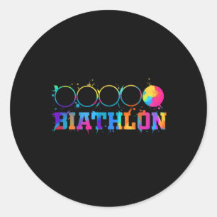 Adesivo Biathlon Target Shoting Stand Gift
