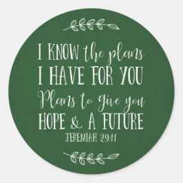 Adesivo Bíblia Cristã Verde Russo Típica Versa