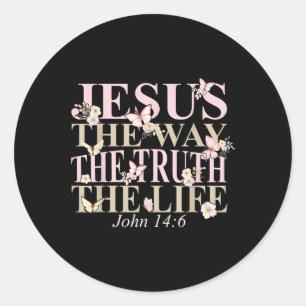 Adesivo Bíblia Cristã Versa Fé Deus Jesus Como João