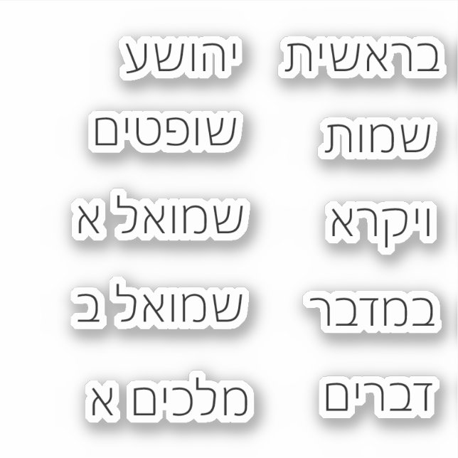 Adesivo Bíblias (Frente)