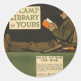 Adesivo Biblioteca de Camp WI