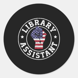 Adesivo Biblioteca Patriótica de 4 de Julho Instantânea