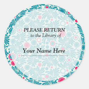 Adesivo Biblioteca Sticker - Devolva