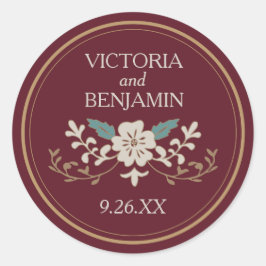 Adesivo Biblioteca Vintage