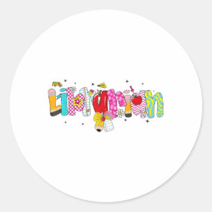 Adesivo Bibliotecário do Arco de Lápis de Coquette De Volt