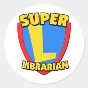 Adesivo Bibliotecário super